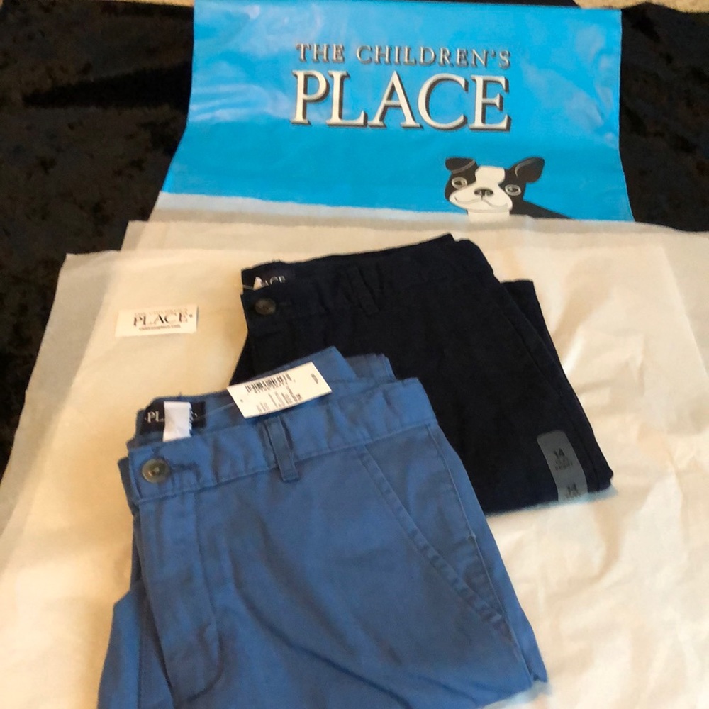 NWT 2 pair Boy’s Chino’s (14)